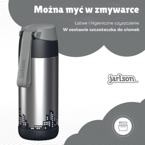 Bidon Batman CHARLI Jarlson butelka termiczna 350ml ze stali nierdzewnej