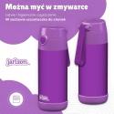 Bidon fioletowy JARLSON butelka CHARLI 350ml stal nierdzewna