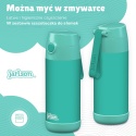 Bidon turkusowy JARLSON butelka CHARLI 350ml stal nierdzewna