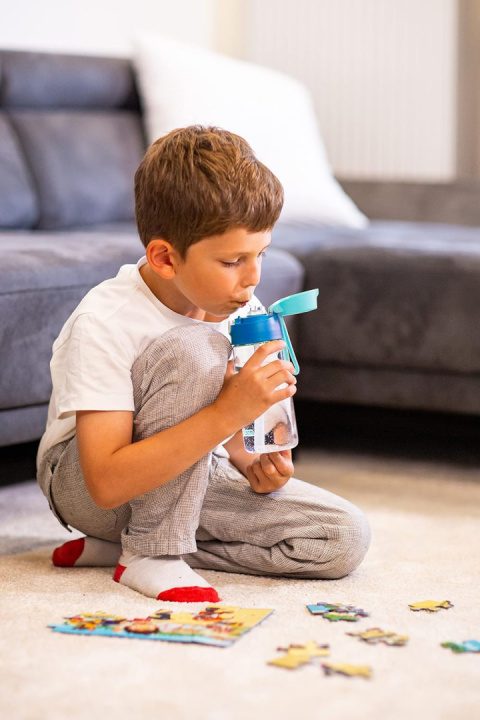 Bidon tritanowy Jarlson EMI niebieski butelka tritan 500ml