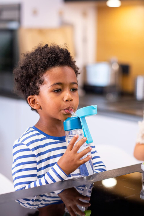 Bidon tritanowy Jarlson EMI niebieski butelka tritan 500ml