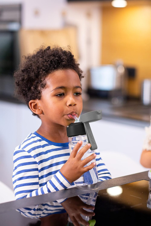 Bidon tritanowy Jarlson EMI czarny butelka tritan 500ml