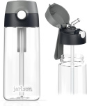 Bidon tritanowy Jarlson EMI czarny butelka tritan 500ml
