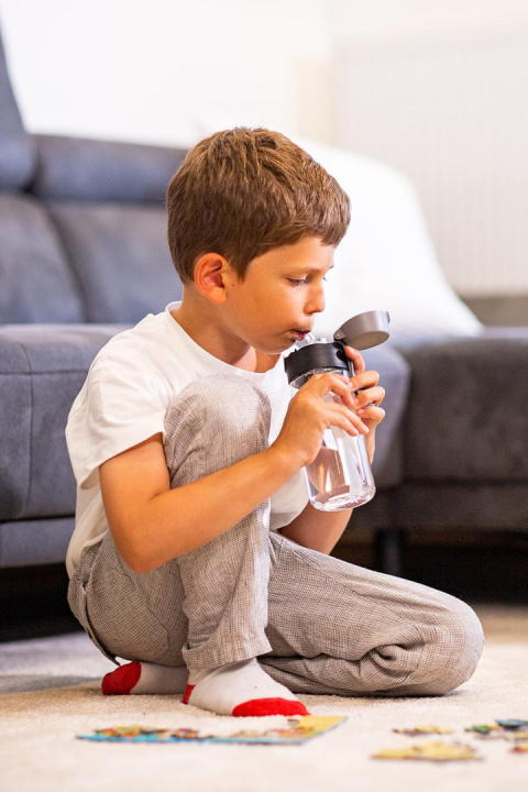 Bidon tritanowy Jarlson EMI czarny butelka tritan 500ml