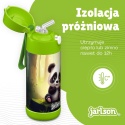 Bidon zielony Panda JARLSON butelka CHARLI 350ml stal nierdzewna ustnik