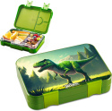 Lunchbox Dinozaur Green Toni Jarlson śniadaniówka pudełko na drugie śniadanie