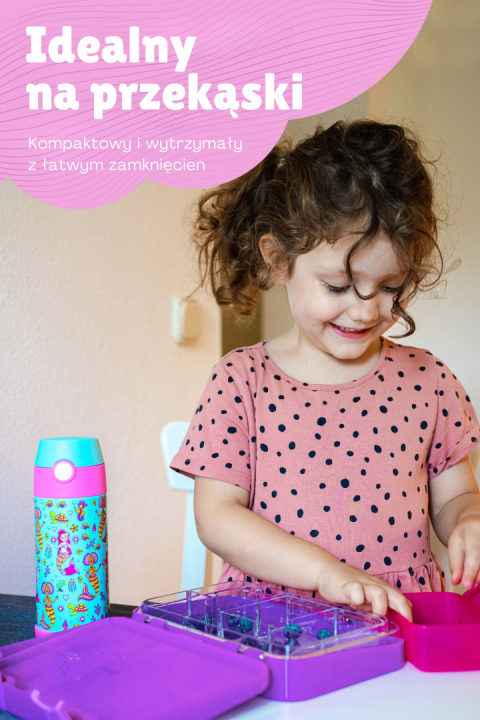 Lunchbox Jednorożec 2.0 Toni Jarlson śniadaniówka pudełko na drugie śniadanie