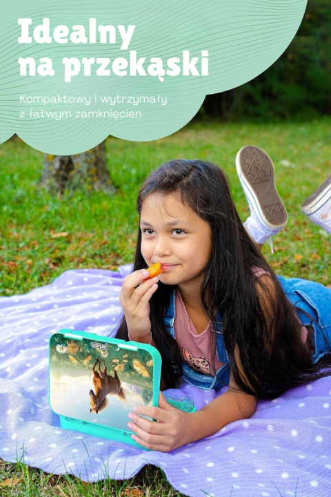 Lunchbox Koń Toni Jarlson śniadaniówka pudełko na drugie śniadanie