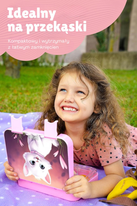 Lunchbox Kot Toni Jarlson śniadaniówka pudełko na drugie śniadanie