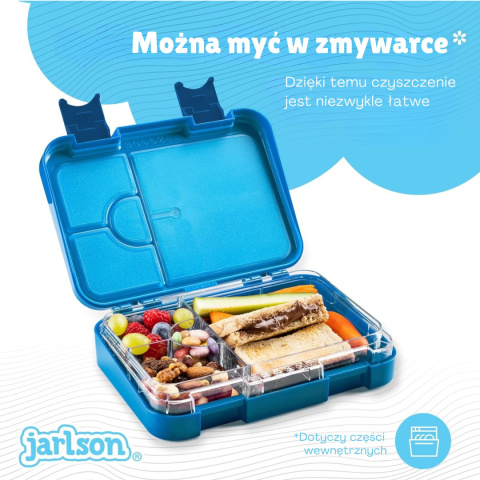 Lunchbox Robot Toni Jarlson śniadaniówka pudełko na drugie śniadanie