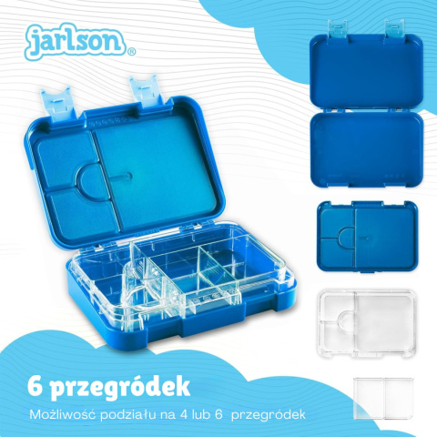 Lunchbox Robot Toni Jarlson śniadaniówka pudełko na drugie śniadanie
