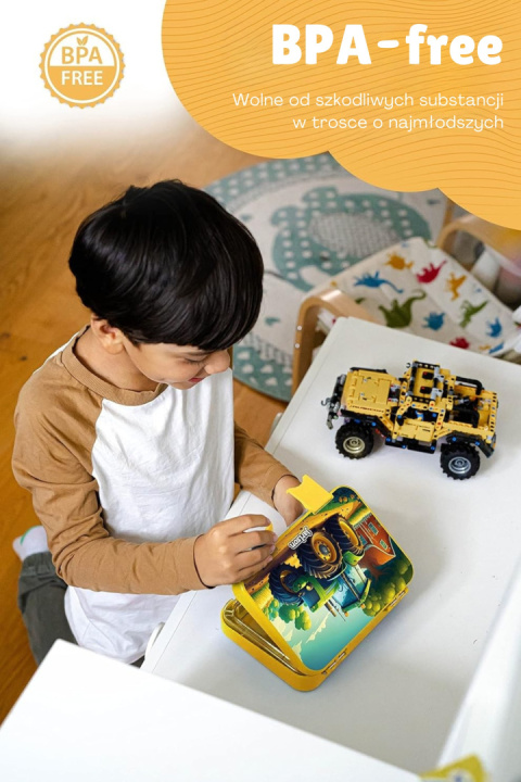 Lunchbox Traktor Toni Jarlson śniadaniówka pudełko na drugie śniadanie